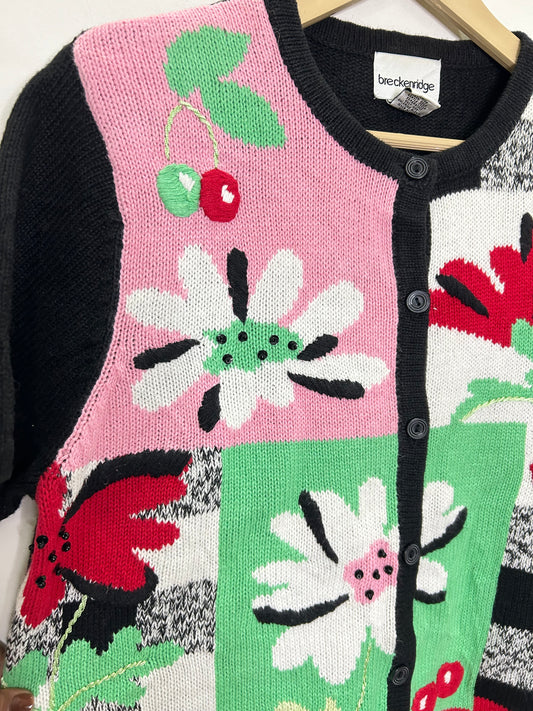 Floral T shirt Vest