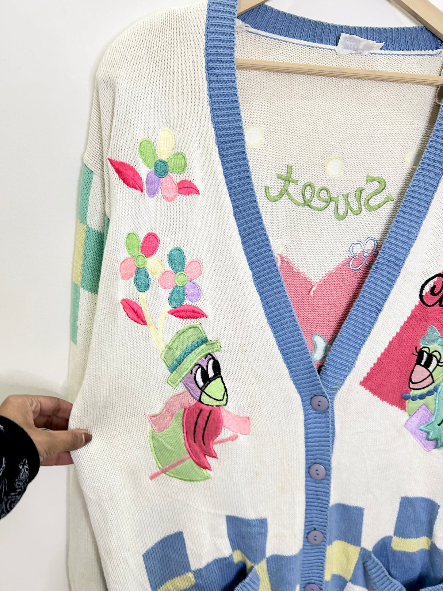 Pastel Birdy Cardigan