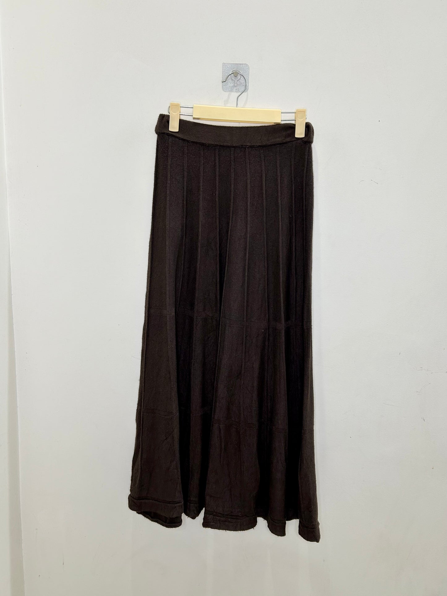 Solid Long Skirt