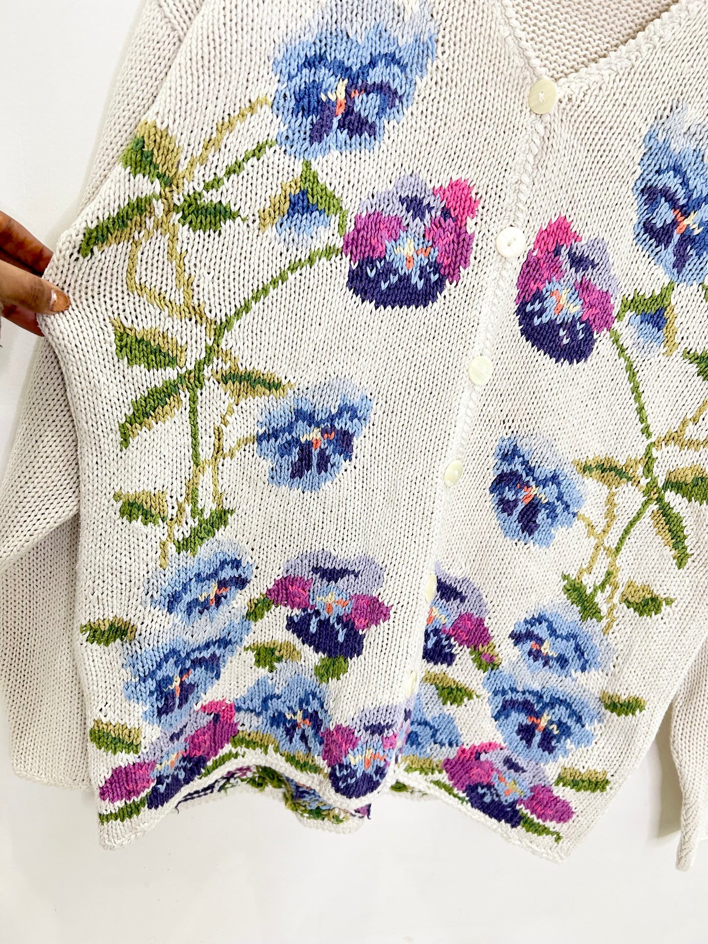 Floral Sweater