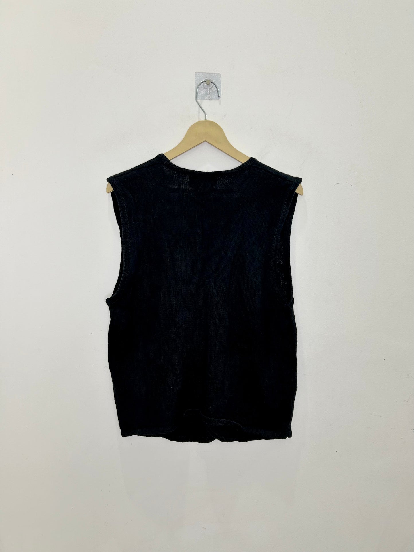 Black Embellished Vest